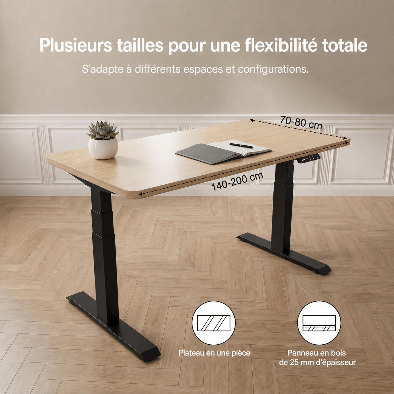 Dual Ultra X Bureau assis-debout électrique premium