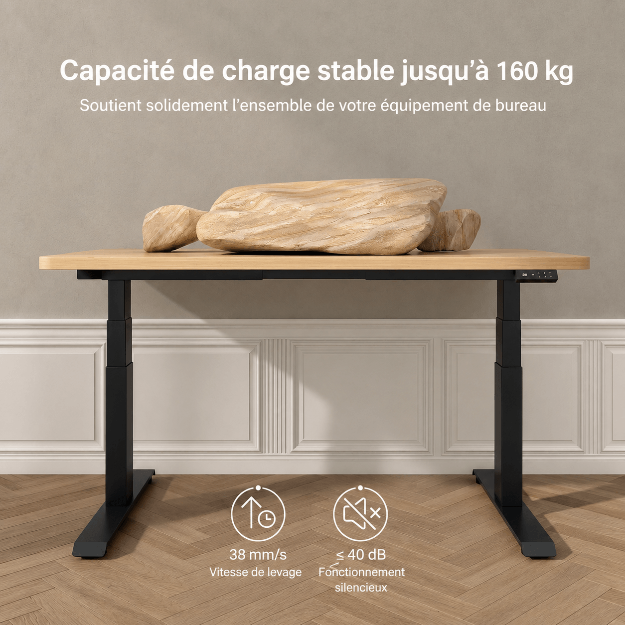 Dual Ultra X Bureau assis-debout électrique premium