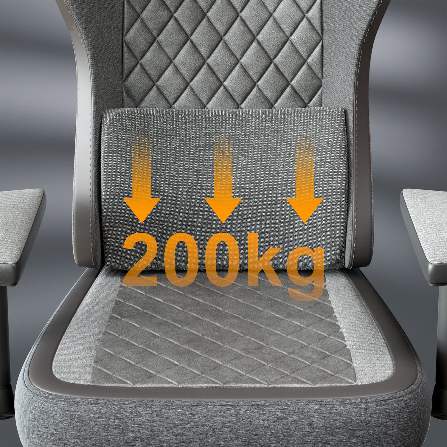 Chaise de bureau avec repose-pieds, chaise de jeu ergonomique
