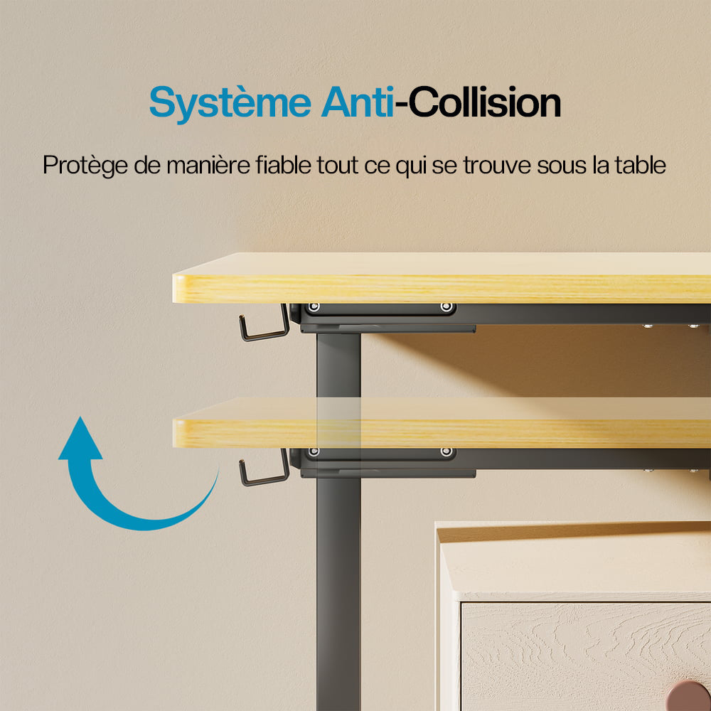 V2 Ultra Bureau assis debout électrique avec double moteurs