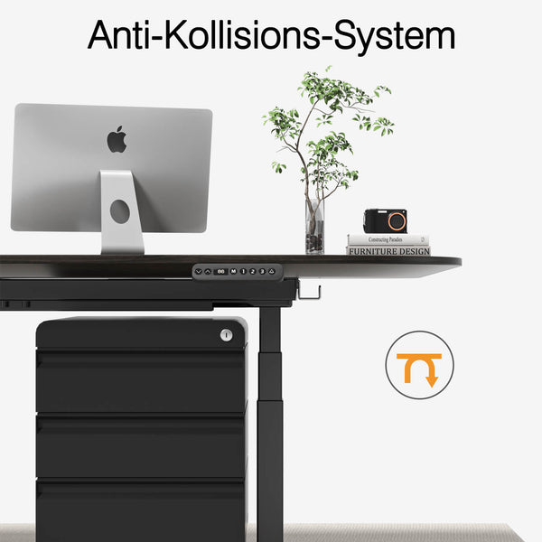 Furniwell Dual Ultra X Pied de table réglable en hauteur