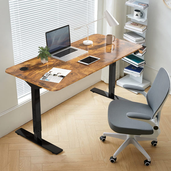 Moteur unique Cadre de bureau debout réglable