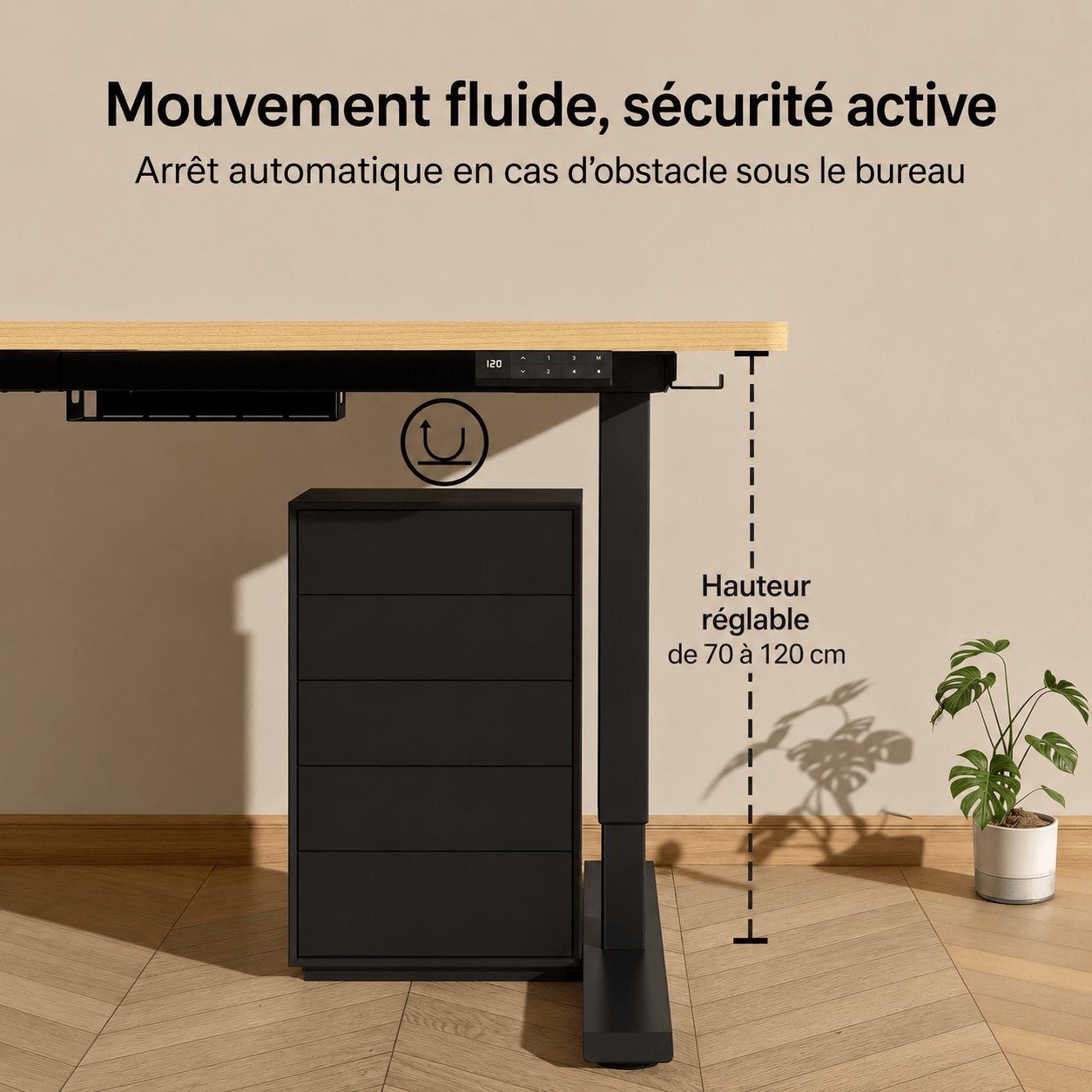 Dual Ultra Bureau assis-debout électrique premium