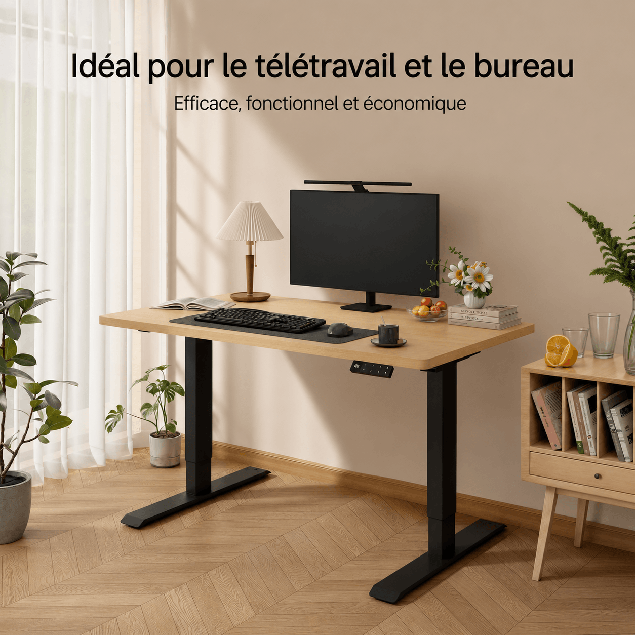 Dual Ultra Bureau assis-debout électrique premium