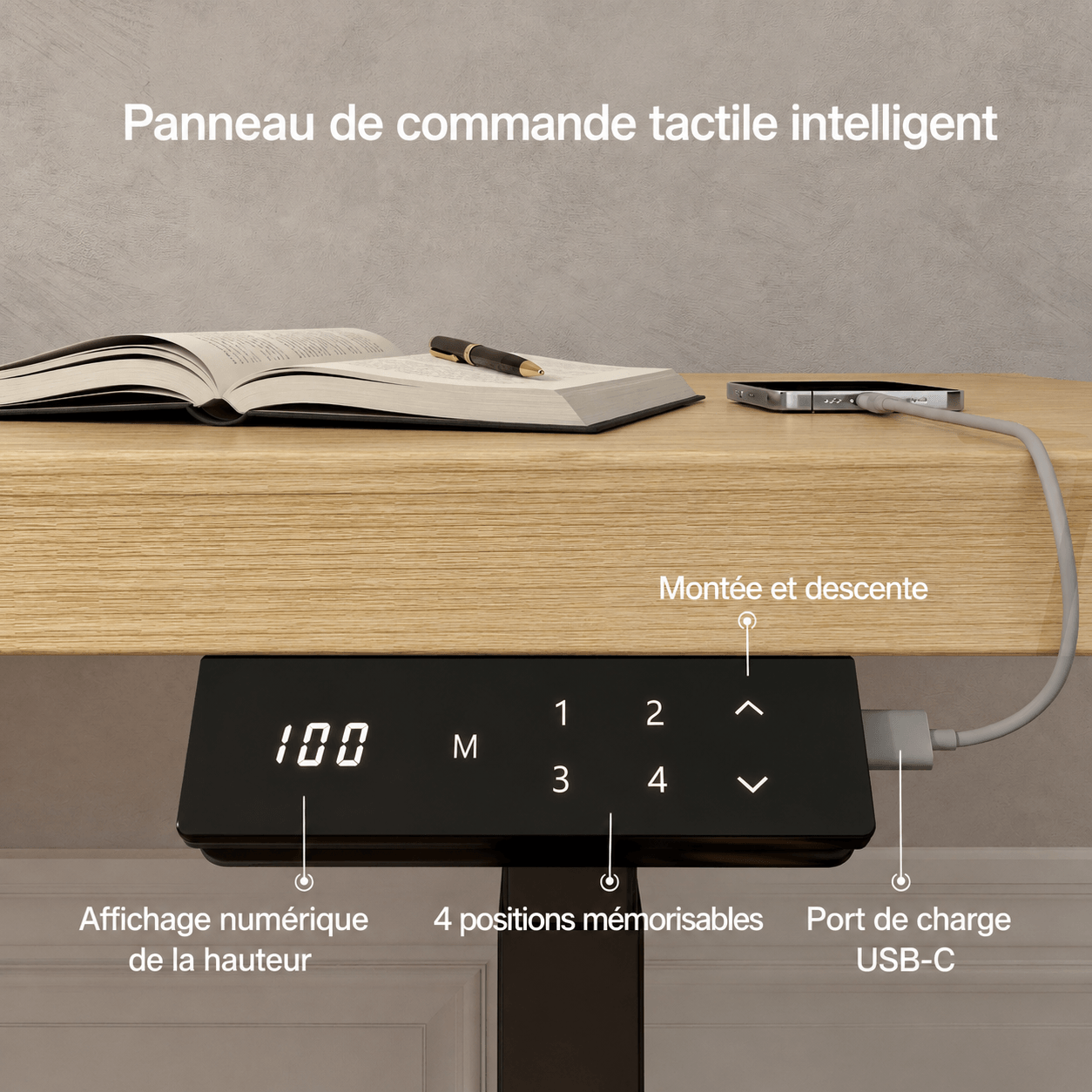 Dual Ultra X Bureau assis-debout électrique premium
