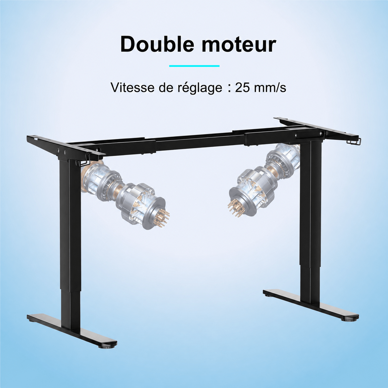 V2 Ultra Pro Bureau assis-debout électrique à double moteur