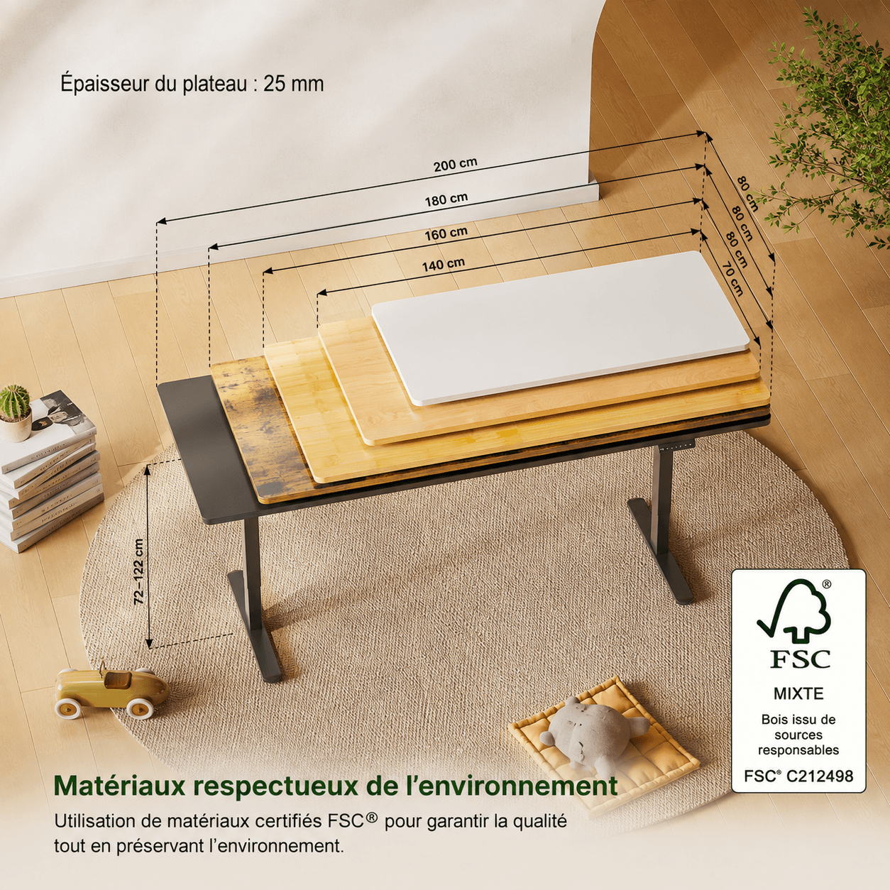 V2 Ultra Pro Bureau assis-debout électrique à double moteur